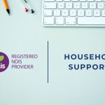 house hold supports and NDIS logo