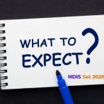 NDIS Changes: What They Mean for Your Cleaning and Gardening Supports Notebook asking what to expect relating to NDIS changes in 2026.